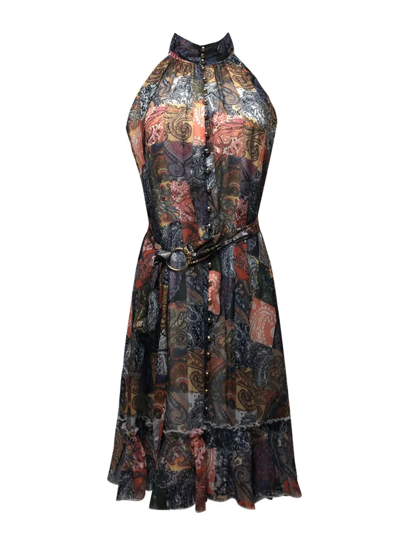 Женское винтажное мини платье с открытыми плечами v образным вырезом талией и