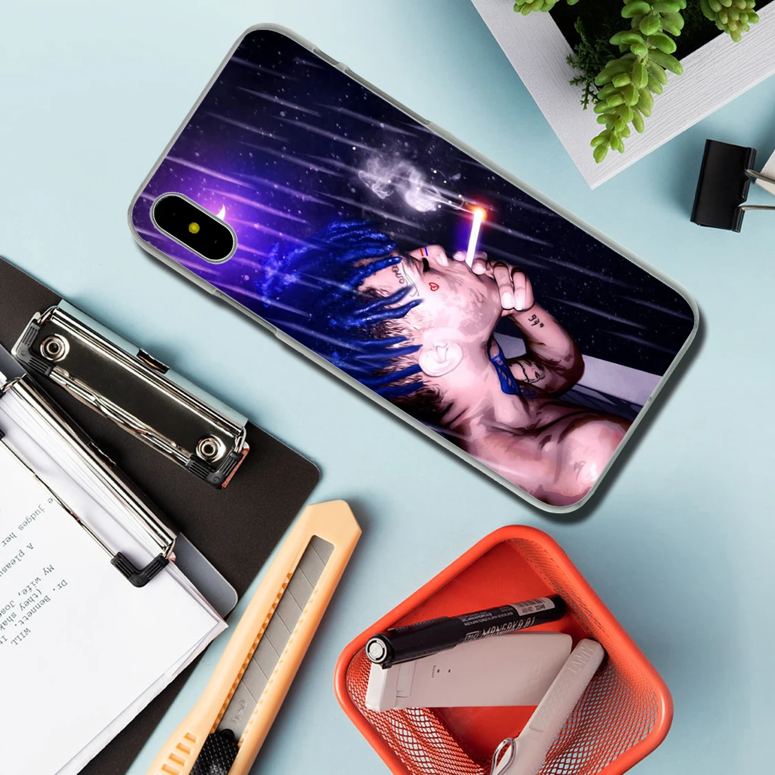 Твердый чехол для телефона Lavaza Rap Singer XXXTentacion MC iPhone XR XS X 11 Pro Max 10 7 8 6S 5 5S SE 4