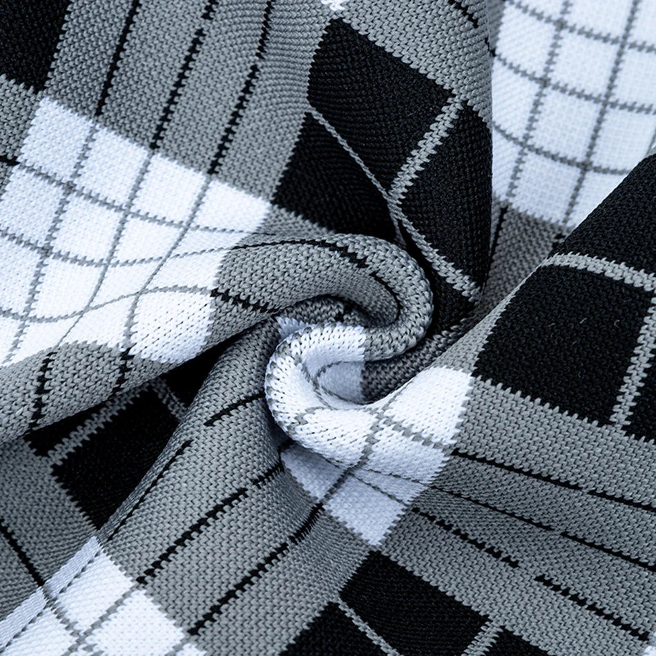 Женские облегающие брюки Liser элегантные в клетку без бретелек из двух частей для