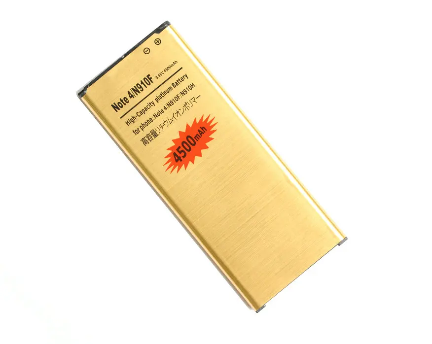 1x4500 мА/ч EB-BN910BBE золото литий-ионная аккумуляторная батарея для Samsung Galaxy Note