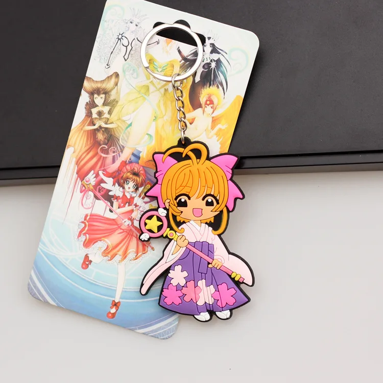 Брелок для ключей IVYYE держатель с рисунком из искусственной кожи ПВХ подарок на