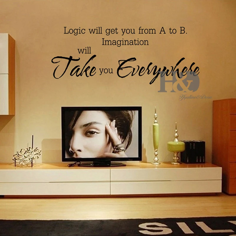 Free Shipping Living Room Home Removable Decor Murals DIY Art PVC Wall Sticker Poster Kids Wallpaper Decoration | Дом и сад