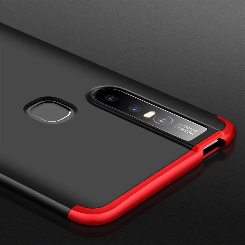 Чехол для телефона VIVO V15 vivo Защитный матовый жесткий чехол 3 в 1 из поликарбоната с