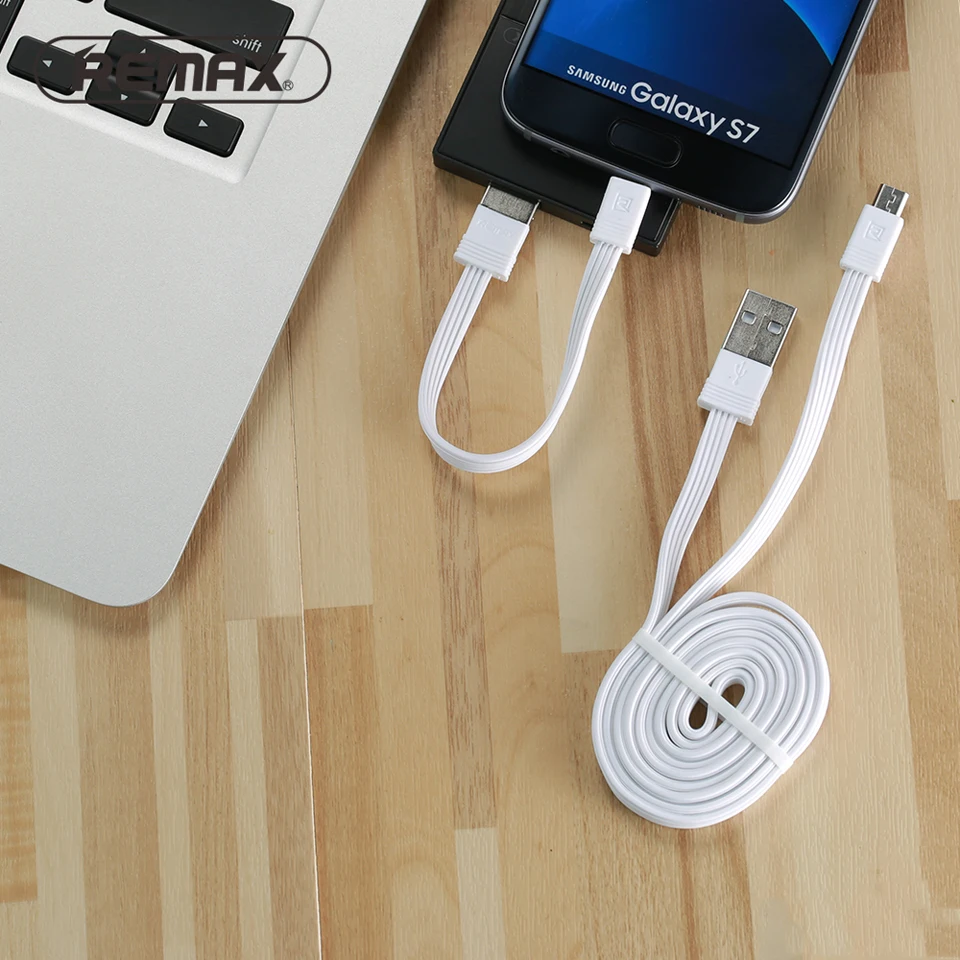 REMAX PVC кабели для передачи данных Micro набор USB 1 m & 0 16 2.1A зарядный кабель Портативный