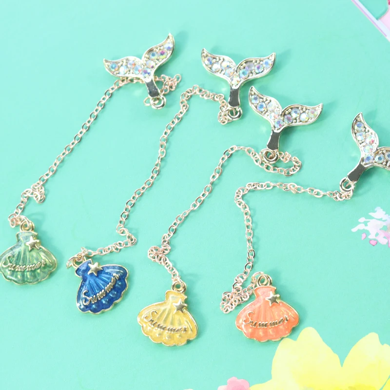 Милый кавайный металлический чехол Domikee в форме русалки школьник планер индекс