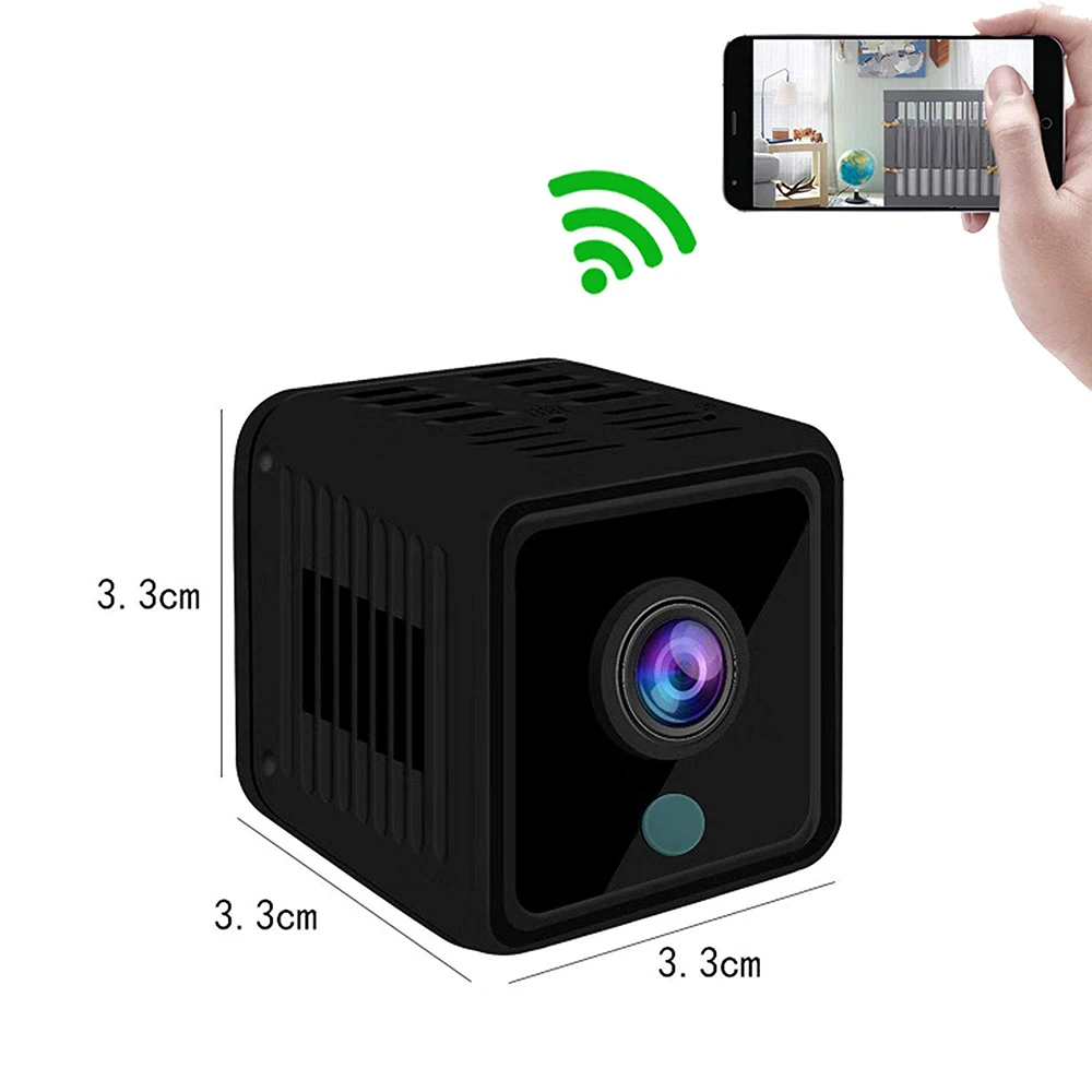 Мини ip камера 720P ночное видение Обнаружение движения мини видеокамера петля