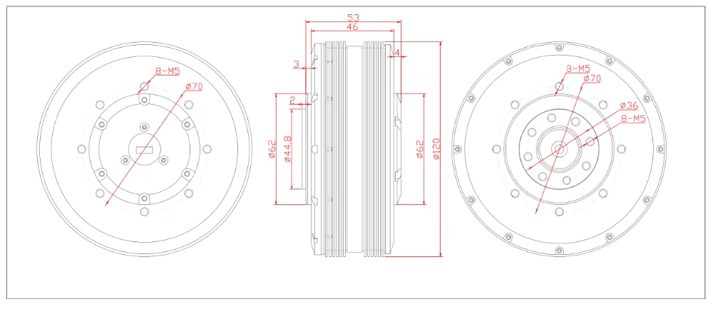 GB/PM120 с высоким крутящим моментом BLCD gimbal PMSM moto механическая рука робота большая камера ток moto r joint активатор привода робототехники diy