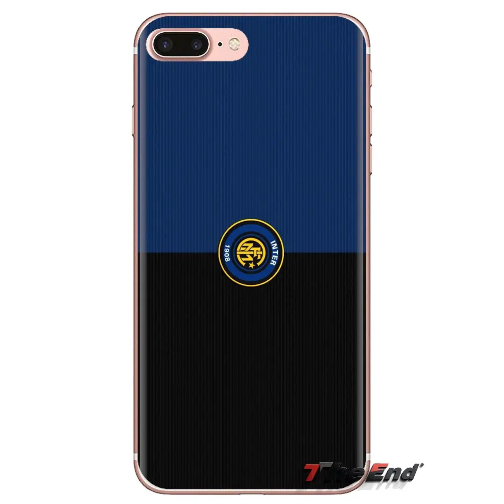 Силиконовый чехол Internazionale FC футбольный логотип для iPod Touch Apple iPhone 4 4S 5 5S SE 5C 6 6S 7 8 X XR