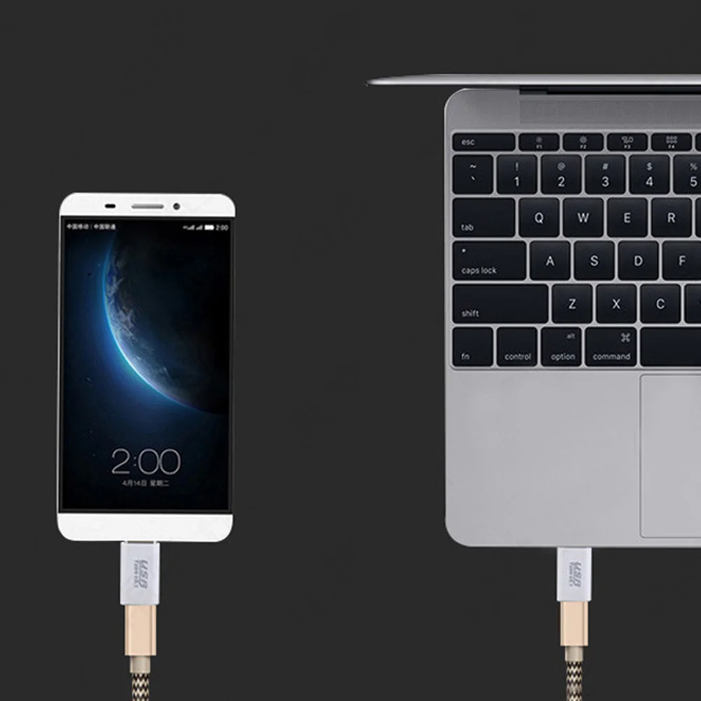 2 пары Тип C адаптер Micro USB конвертер для usb Macbook Pixel Nexus 5 х 6 P Oneplus 3 Xiaomi 4C Lg G5|Зарядные