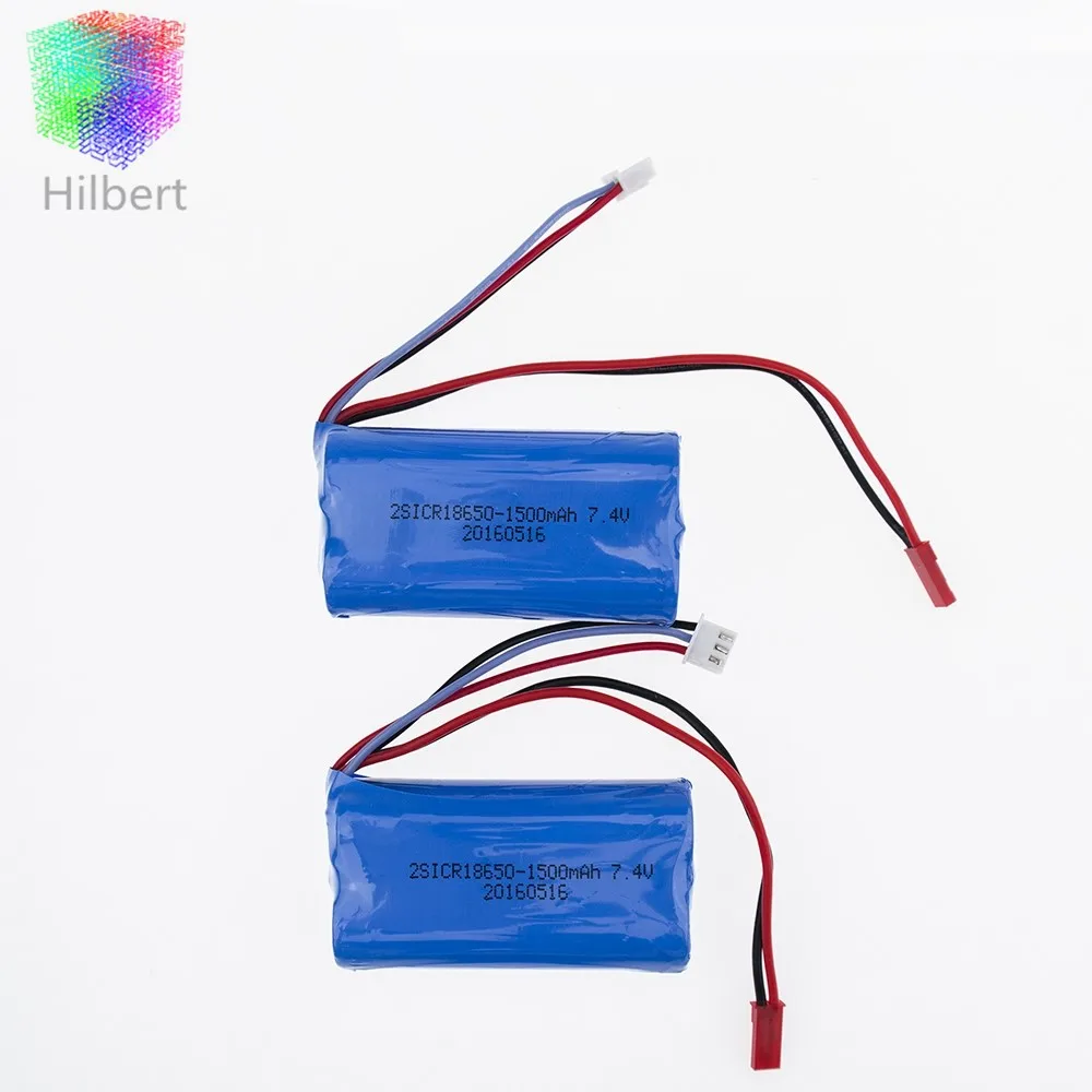 2 шт. батарея для вертолета MJX F 45 7 4 В 1500 мАч запасные части DH 9053 9101 f45 9118 rc|helicopter spare