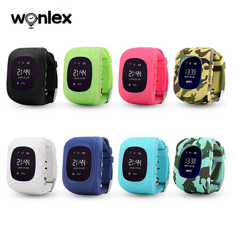 Wonlex Q50 Smart Watch OLED сенсорный экран GPS SOS Вызов наручные часы локатор трекер анти