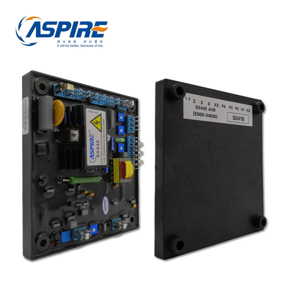 Aspire панель управления генератором AVR SX440 автоматический регулятор напряжения для