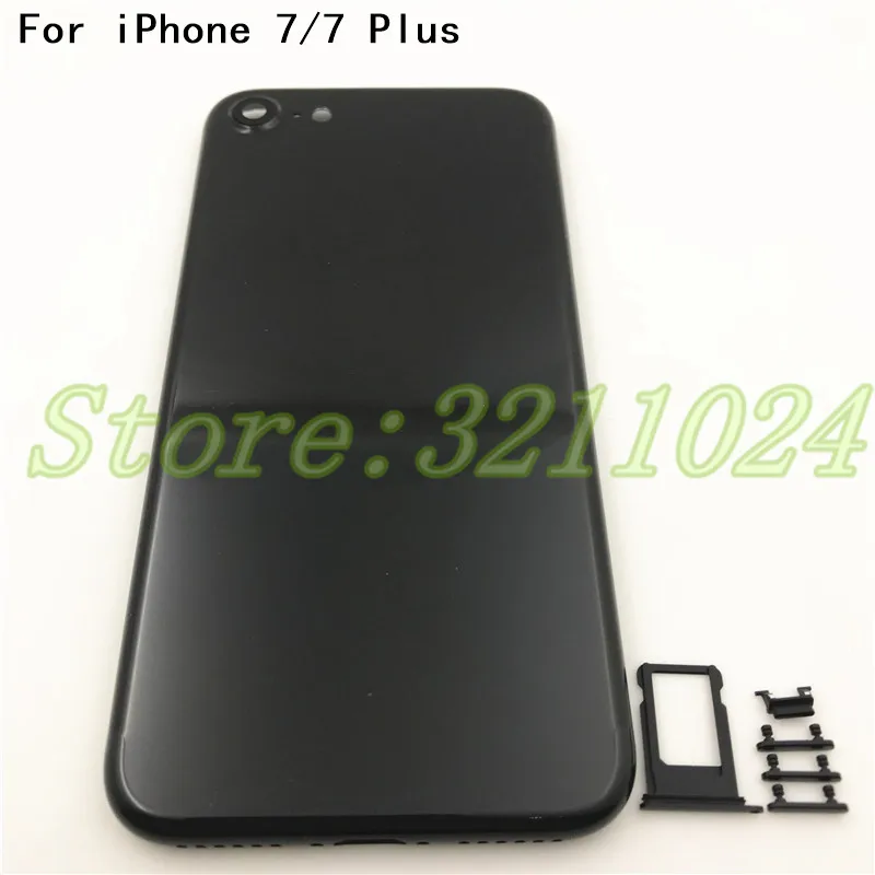100% оригинальная задняя крышка аккумулятора дверь рама шасси для iphone 7 7G 4 ''и