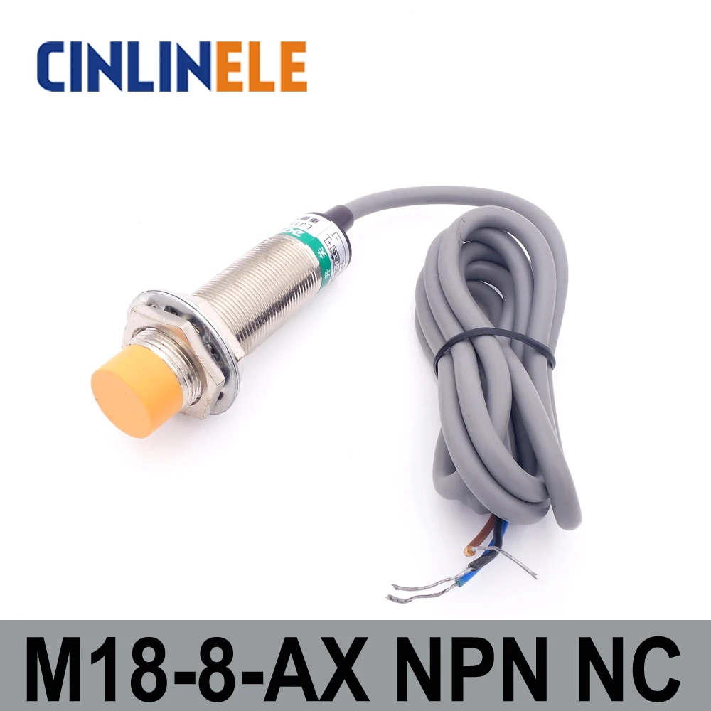 M18 LJ18A3 8 Z/AX мм 6в 36в индукционный DC NPN NC металлический датчик Индуктивный