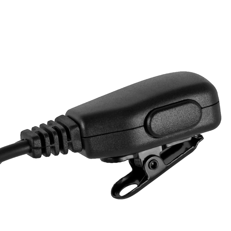 10 шт. ушной крючок отворот PTT наушник микрофон для Icom двухстороннее радио IC V8 V80 V80E