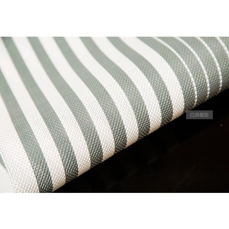 6 шт. европейские полосы салфетки кухня столовая ПВХ изолированные настольные