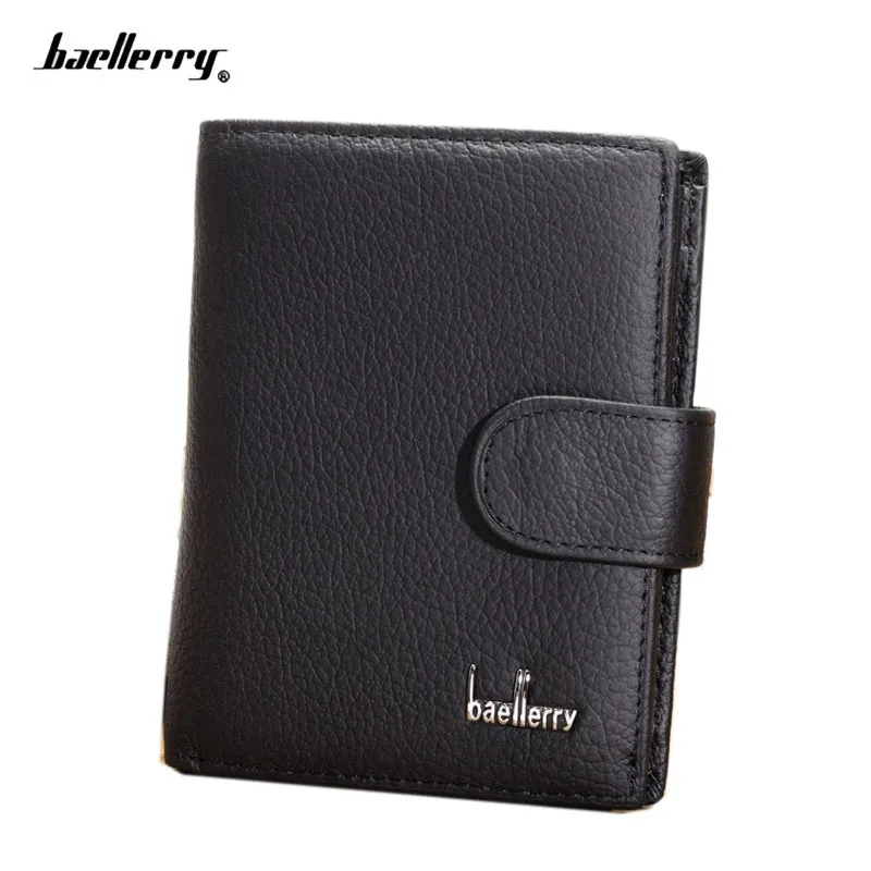 Baellerry бумажник из натуральной кожи мужские кошельки короткий дизайн кошелек