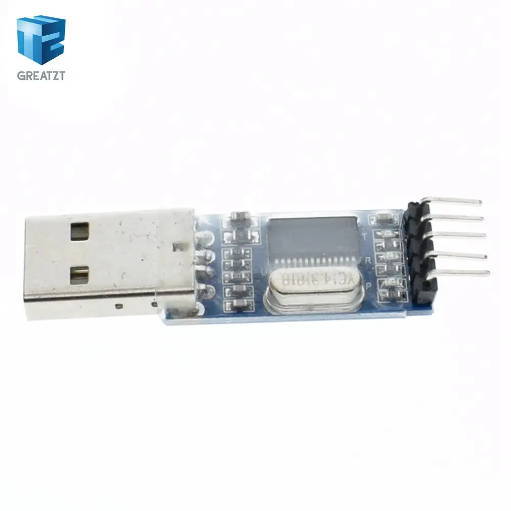 10 шт. USB к TTL/USB-TTL/STC микроконтроллер программист/PL2303 в девять модернизаций пластины с прозрачная крышка