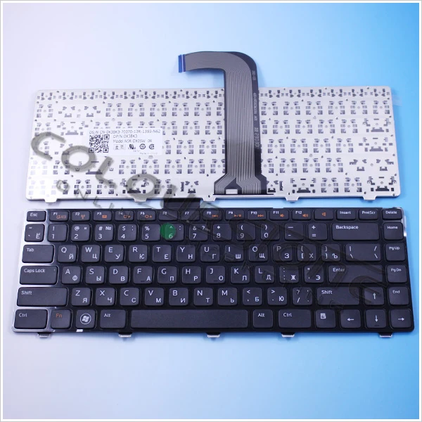 

Brand New Russian Layout Black Laptop Keyboard For Dell n4110 14R 3520 5420 5520 L502X M5040 M5050 N4110 N5050 N5040 NSK-DX0SW