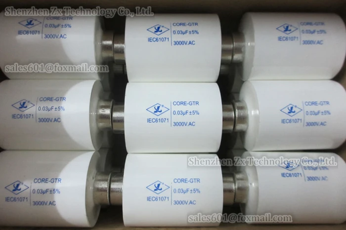 0 03 мкФ 3000VAC 5000VDC 80A Высокочастотный и резонансный конденсатор высокого напряжения