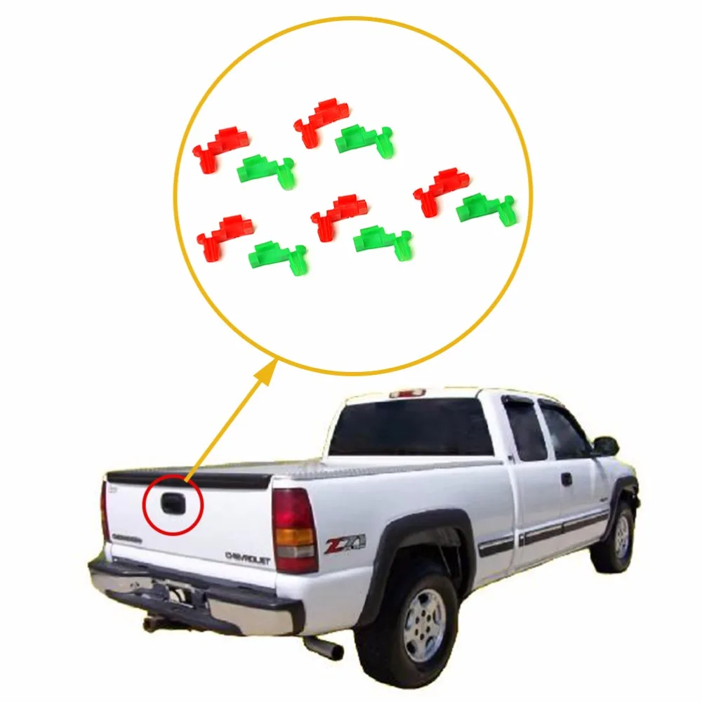 5 пар/уп. внешняя ручка багажника LH RH зажим для 1999-2007 Chevrolet Chevy Silverado GM GMC Sierra 1500 2500 3500