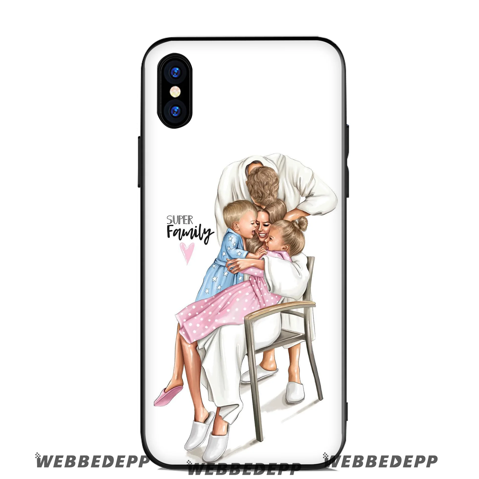 WEBBEDEPP Мягкий силиконовый чехол для Apple iPhone 11 Pro Xr Xs Max X или 10 8 7 6 6S Plus 5 5S SE TPU |