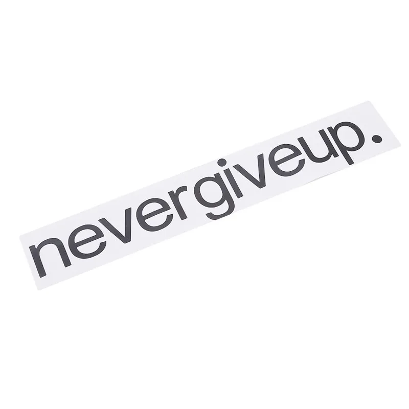 Наклейки на стену с надписью Never Give Up|Наклейки стену| |