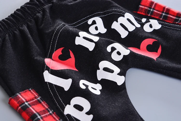 BibiCola baby boys summer clothing set cotton spring letter t-shirt+pants for infant children fashion 2pcs outfits bebe suits |