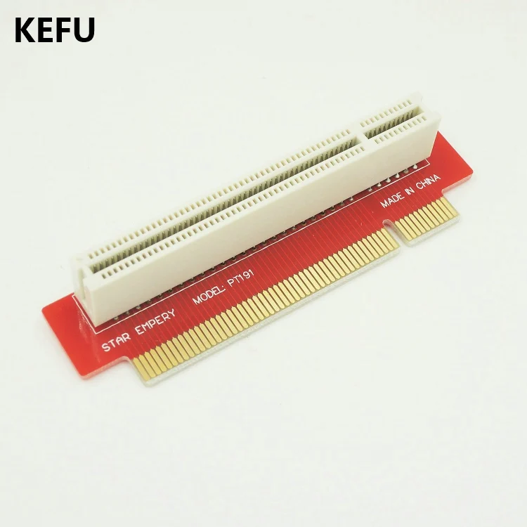 10 шт./лот PCI Male to Female 32 бит переходное Расширение карты адаптер 1U 2U 3U IPC Шасси 90