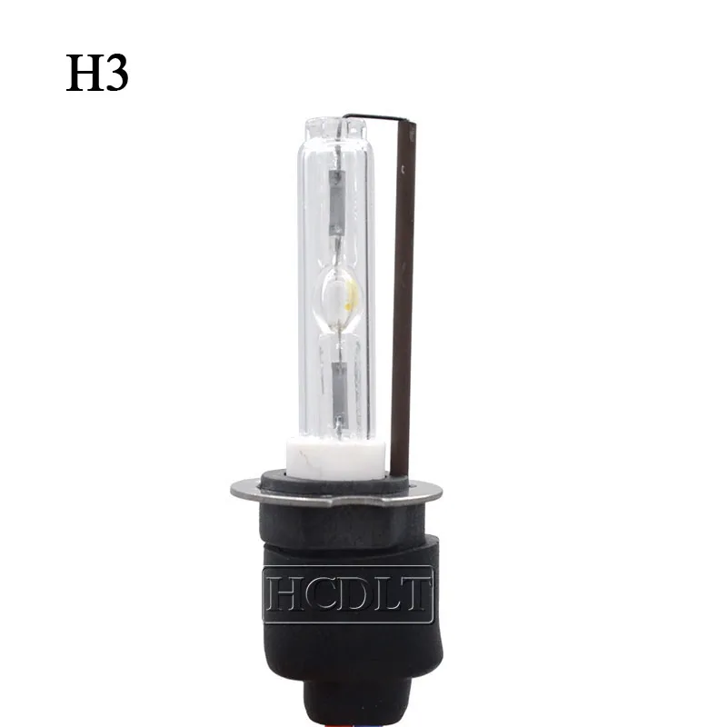 HCDLT AC 35 Вт ксеноновая Cnlight прямая HID лампа D2H H1 H3 H11 9005 9006 H7 металлическая основа 6000K