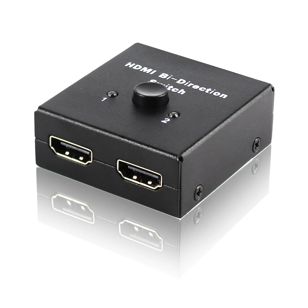 2 Порты и разъёмы HDMI bi directional Switcher Splitter 2x1 коммутатор или 1x2 селектор 3d 1.4 В 4 К HDCP|hdmi