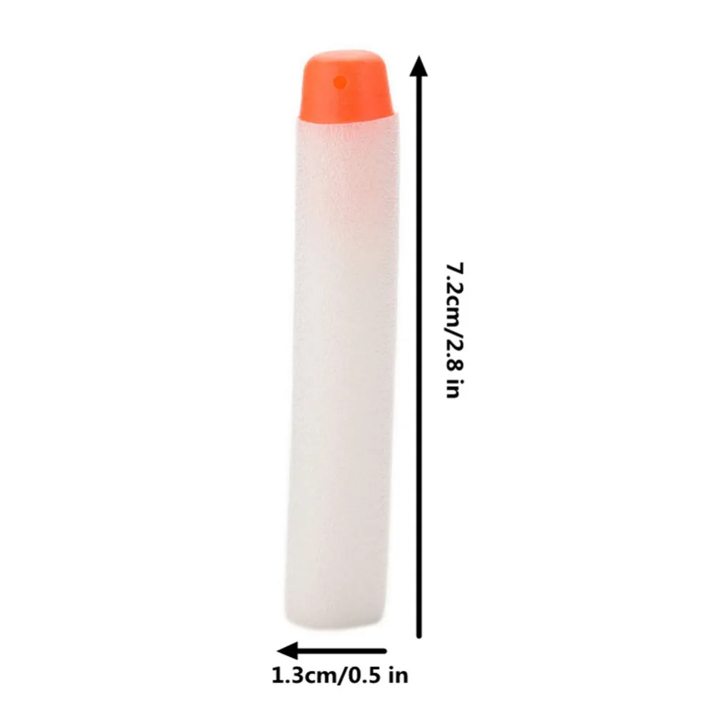 

Foam Fluorescent Glowing Soft Bullets Luminous Refill Bullets Darts with Soft Heads for Nerf N-strike Elite Series Fire Blaste