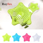 Звездный сливной фильтр, кухонные аксессуары, инструменты, силиконовая сливная раковина, фотофильтр, креативные приспособления для кухни и ванной