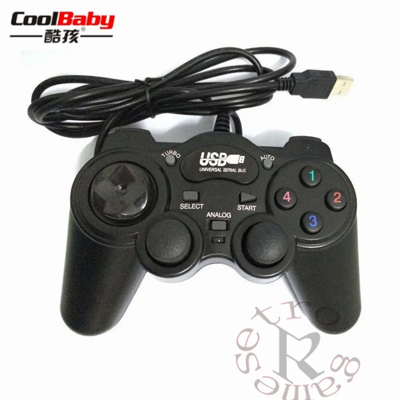 Проводной геймпад джойстик usb 2 0 Shock Джойстики игровой контроллер для ПК ноутбука