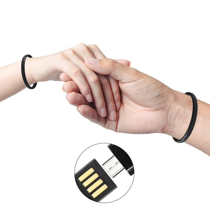 Высококачественный Браслет с usb-кабелем зарядное устройство быстрая зарядка