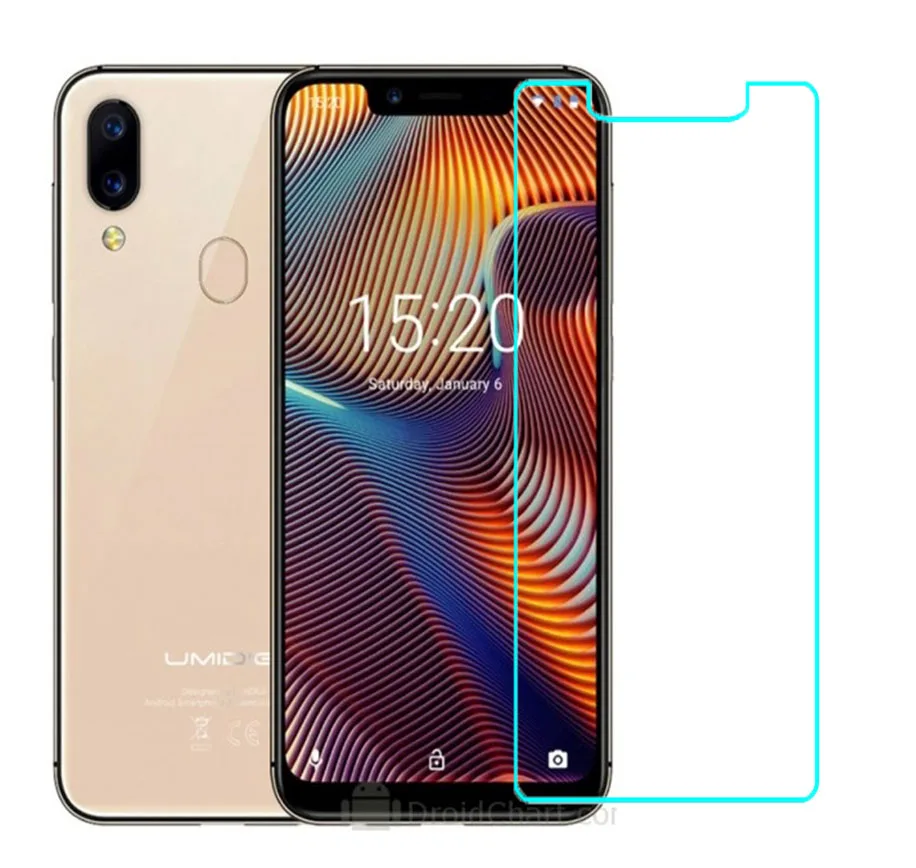 Закаленное стекло для UMIDIGI A 3 pro Защитная пленка экрана телефона Защита