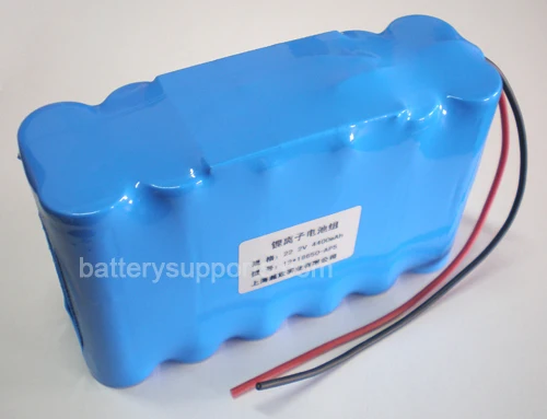 SuPower 21.6V 22V 22.2V 25.2V 4400mAh Lithium Li-ion Rechargeable Battery Pack Max 4A with built-in protection circuit board PCM |