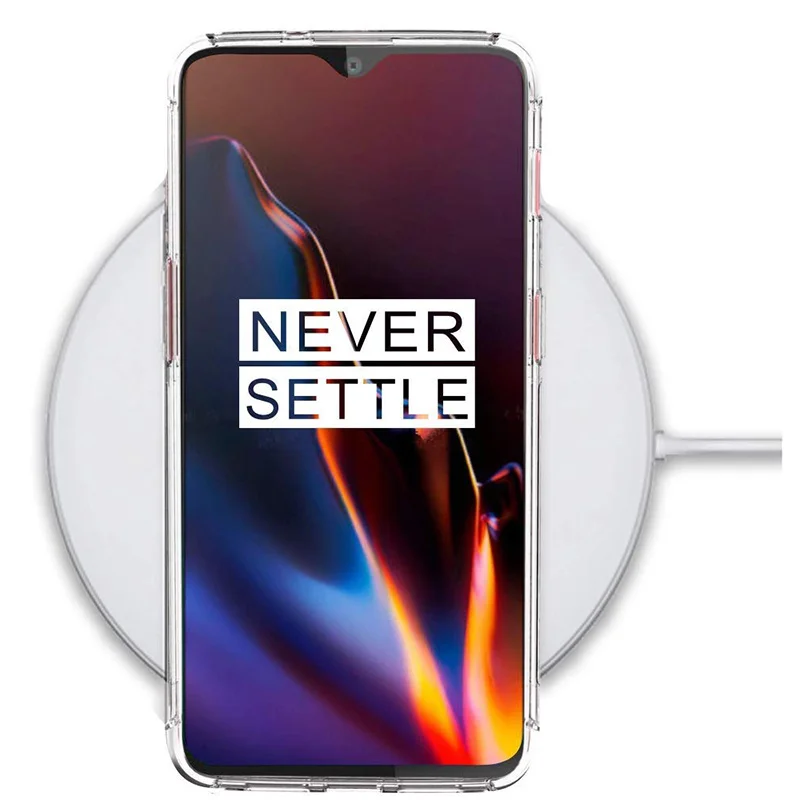 Для Oneplus 6 5 T 3 Анти отпечатков пальцев чехол мягкое силиконовое покрытие ультра