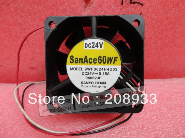 Для SAN ACE60WF для SANYO 6025 24V 0.15A 9WF0624H4D03 Fanuc инвертор вентилятор + охлаждения|cooling fan|fan
