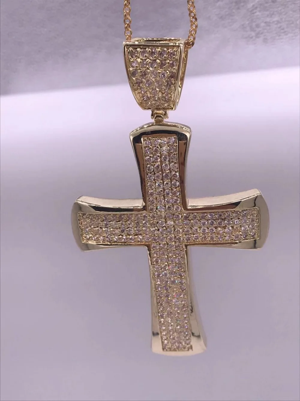 Хип хоп крест ожерелье панк дизайн унисекс кулон цепочка на шею для мужчин и