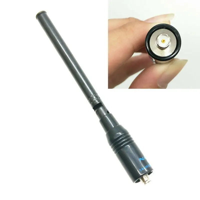 

VHF UHF Nagoya телефон телескопическая двухдиапазонная антенна для Baofeng Портативная радиостанция