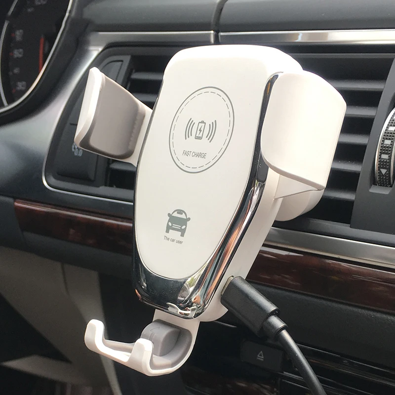 Беспроводное быстрое зарядное устройство автомобильный держатель для телефона