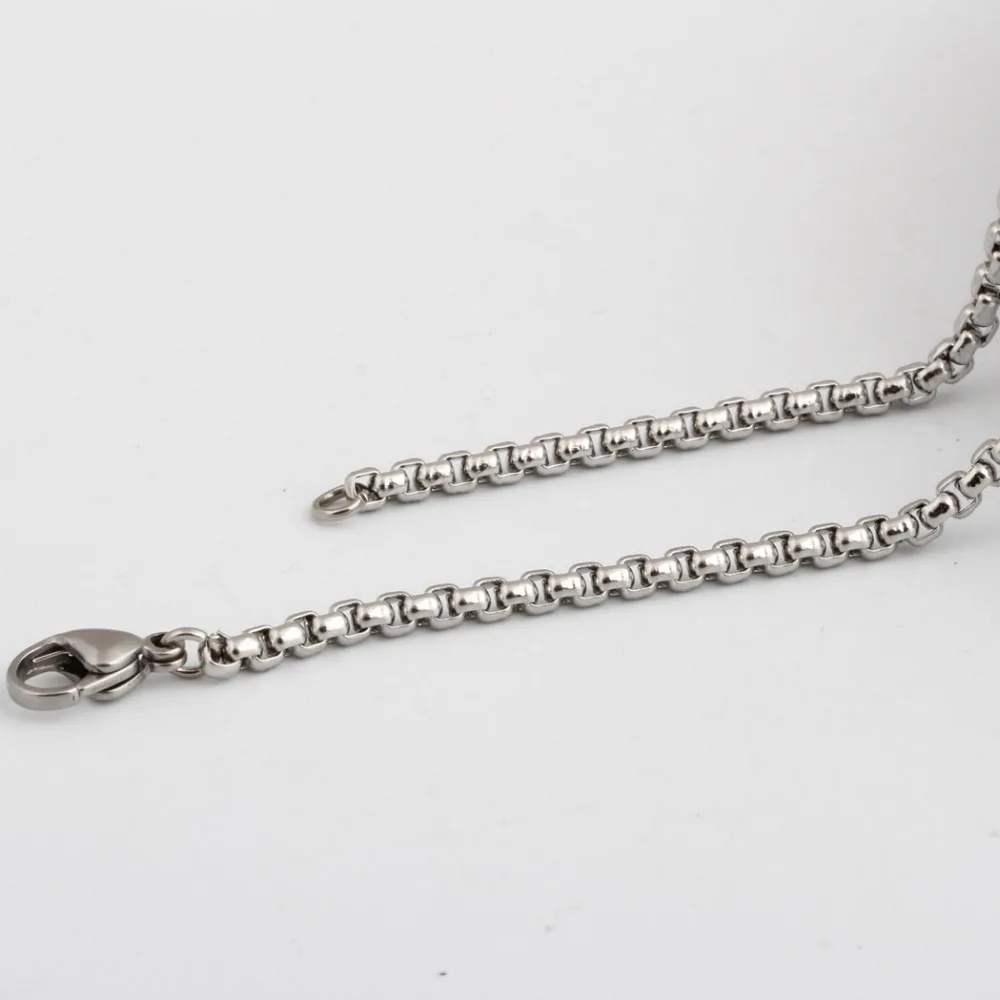 Новые Подвески из нержавеющей стали модное ожерелье с подвеской в виде черепа и