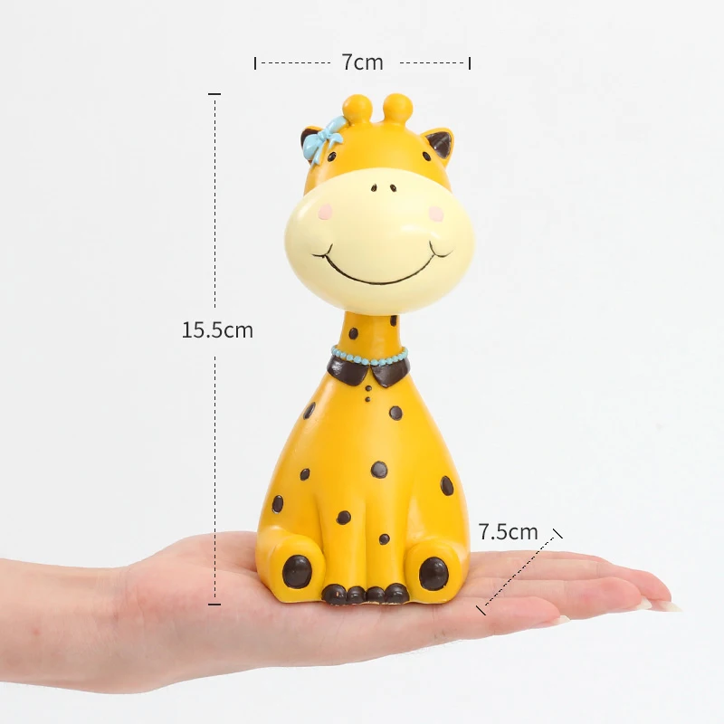 Подставка для очков из смолы 1 шт. декоративная подставка в виде жирафа с рисунком