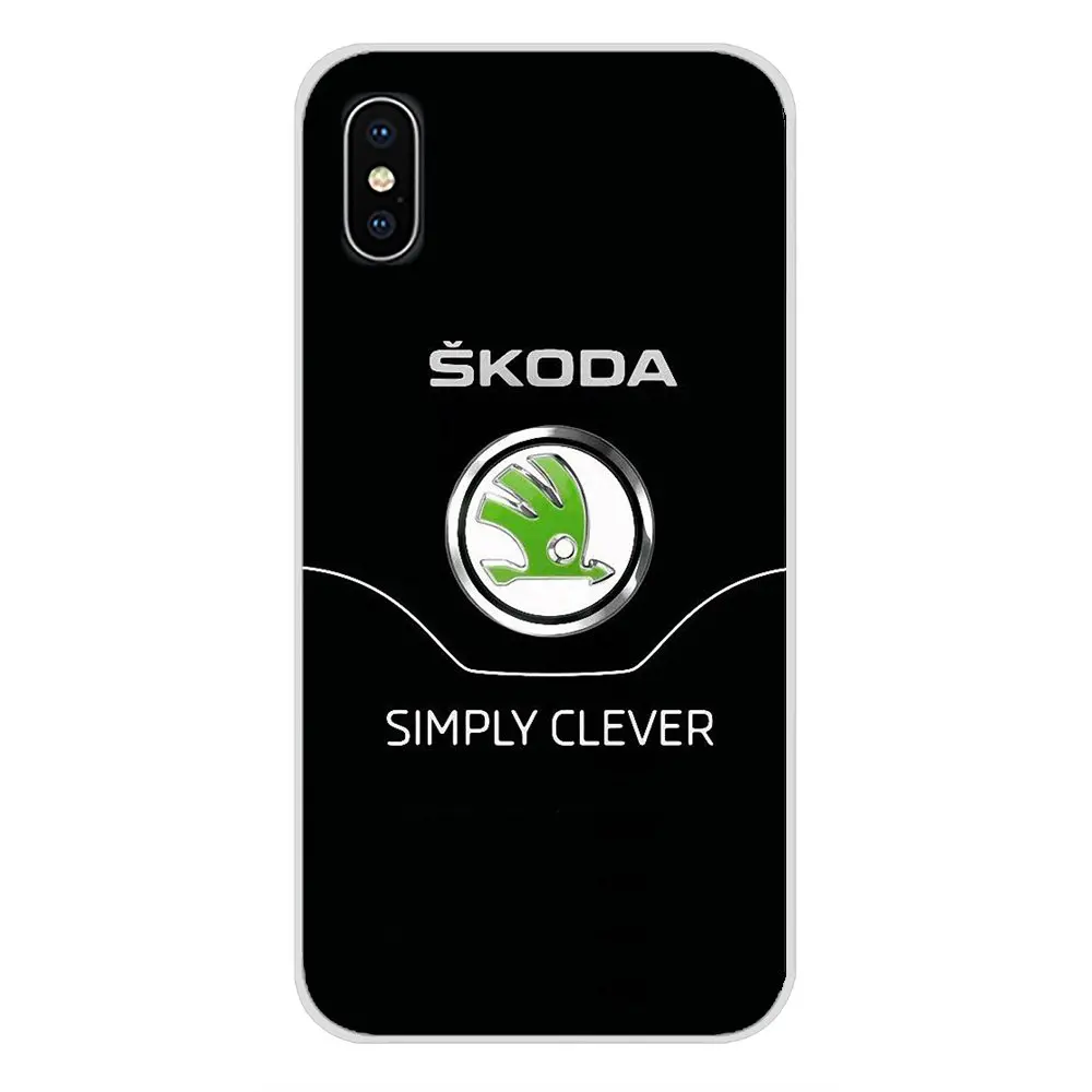 images 7 Для Apple iPhone X XR XS MAX 4 4S 5 5S 5C SE 6 6 S 7 8 Plus ipod touch 5 6 Skoda автомобильные аксессуары с логотипом чехлы для телефонов Чехлы - Цвет: images 7