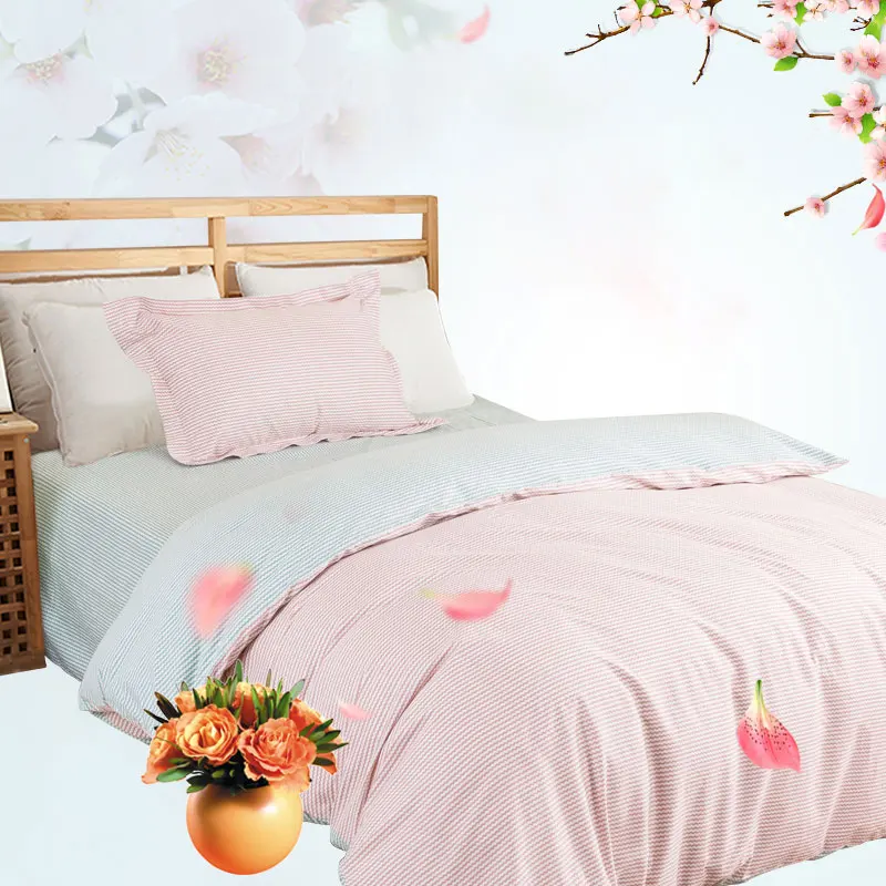 Стеганые простыни наволочка комплект из трех предметов 100% хлопок европейский