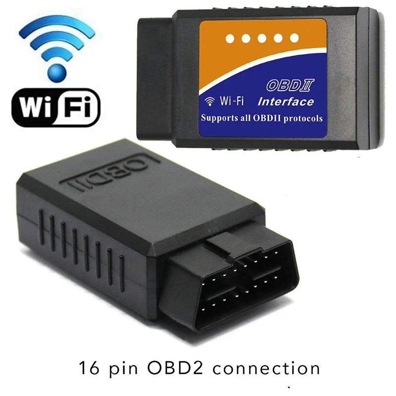 DWZ OBD2 сканер автомобиля WiFi беспроводной OBD II автомобильный считыватель кодов