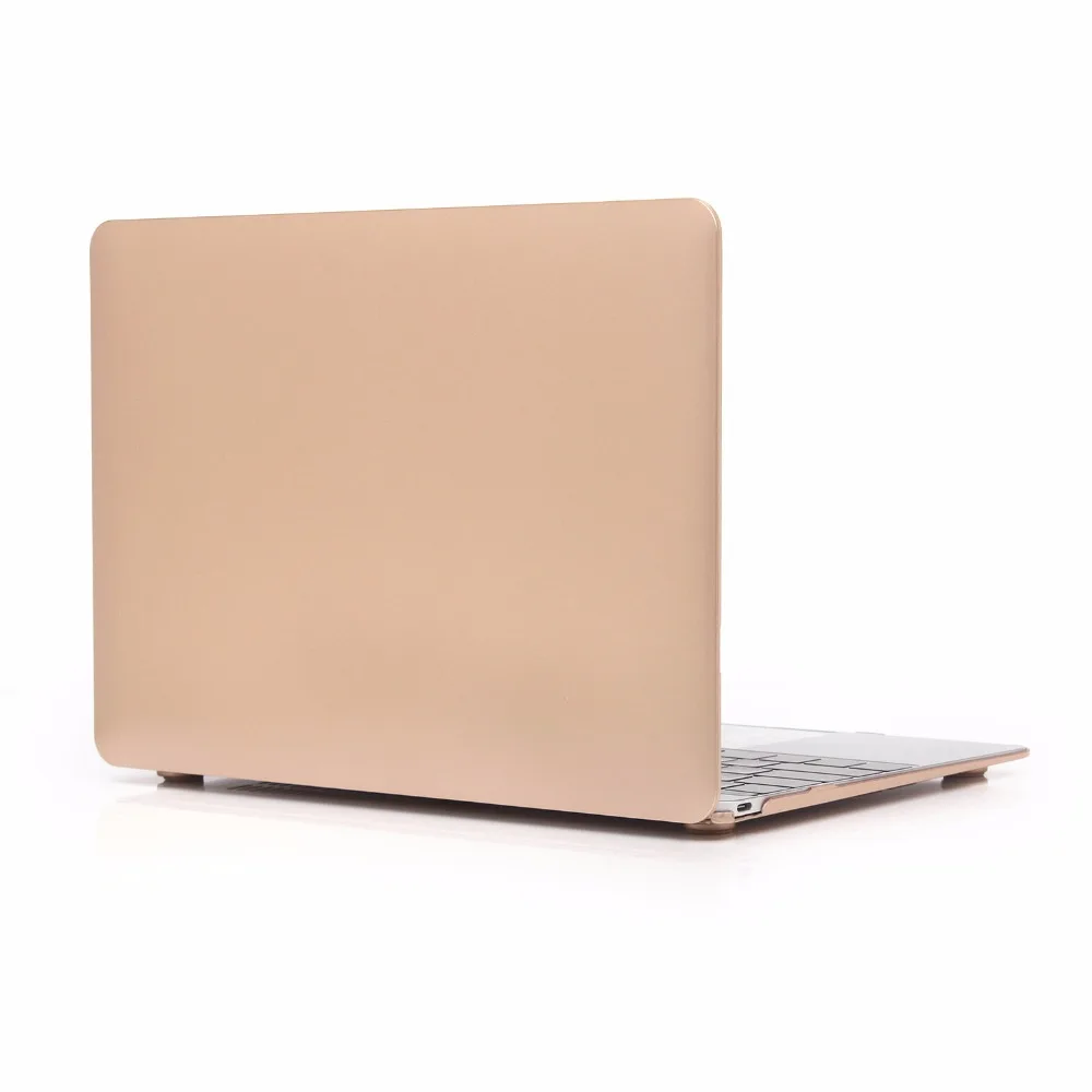 Для Macbook Air Pro retina 11 12 13 15 Mac 6 3 4 Белый 2016 Новый металлический золотой жесткий корпус