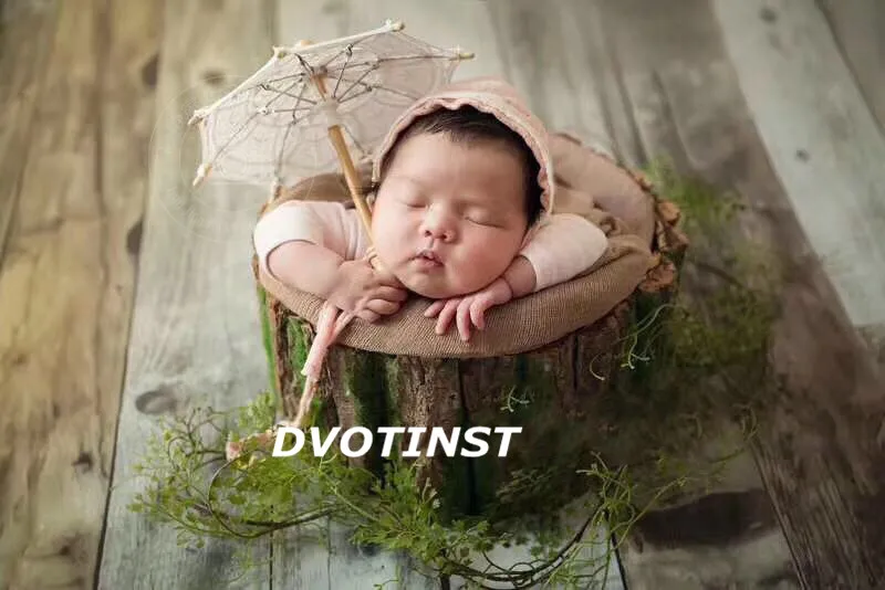Dvotinst реквизит для фотосъемки новорожденных белый кружевной зонтик аксессуары