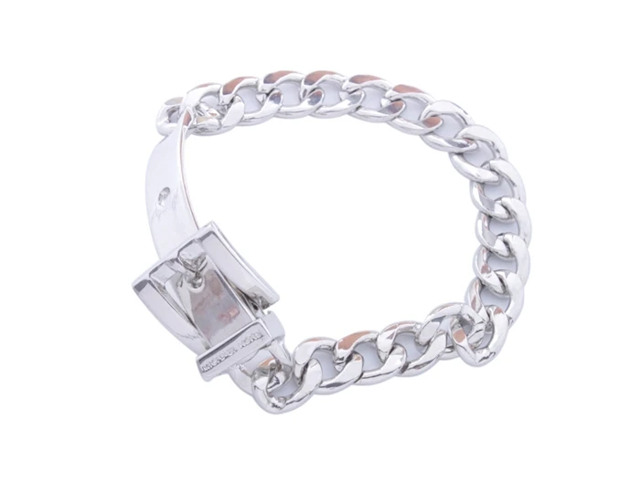 

2PCS Fashion Mens Buckle Clasp Chain Bracelet